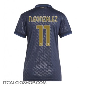 Juventus Nicolas Gonzalez #11 Terza Maglia Femmina 2024-25 Manica Corta